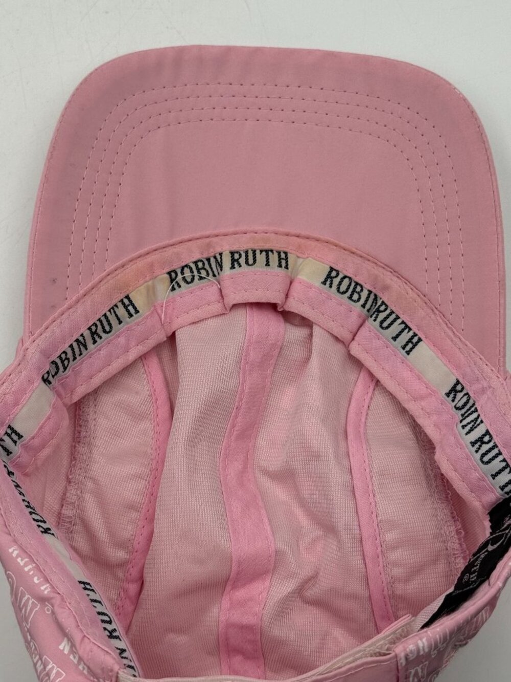 Robin Ruth Munchen Germany Hat Pink Strapback Cap One Size Adjustable Souvenir - Picture 10 of 10